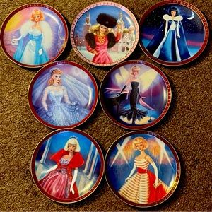 Danbury mint High fashion Barbie collectible plates